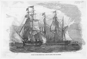 Sail Prints: Hudson Ships Sail 1845