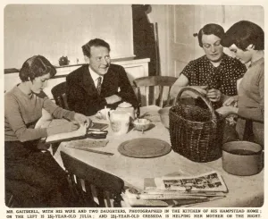 Julia Prints: Hugh Gaitskell with his family