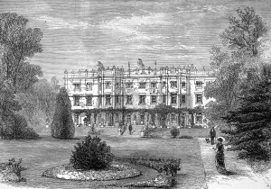 Beaconsfield Prints: Hughenden Manor, Seat of Lord Beaconsfield, 1881