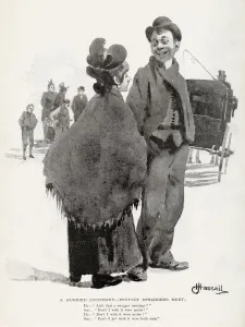 Street Prints: A Hurried Courtship by John Hassall