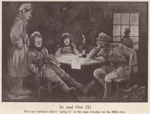 Trenches Prints: In and Out (I), Bairnsfather