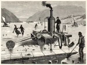 Cutting Prints: Ice-cutting Machine