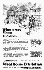Ideal Prints: Ideal Home Exhibition advert