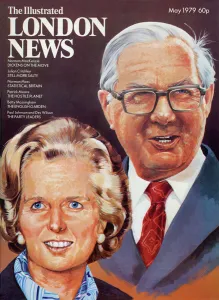 Thatcher Prints: Illustrated London News 1979, Thatcher and Callaghan
