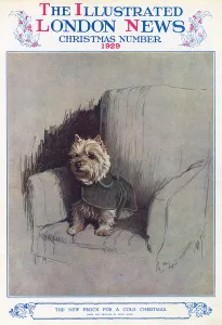 Cecil Aldin Prints: The Illustrated London News Christmas Number, 1929