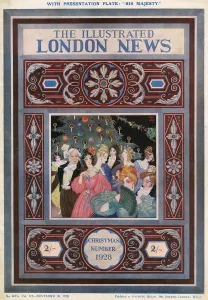 Stylised Prints: Illustrated London News Christmas Number, 1928 Felix de Gray