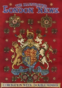 Lion Prints: Illustrated London News Coronation front cover, 1953