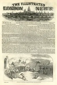 Conflict Prints: Illustrated London News cover, 12th July 1845