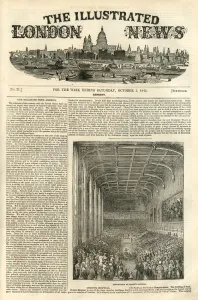 Article Prints: Illustrated London News cover, 1st October 1842