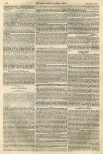 1844 Prints: Illustrated London News page 2, 19th October 1844