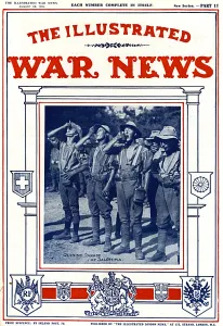Medicine Prints: Illustrated War News - Quinine parade in Salonika