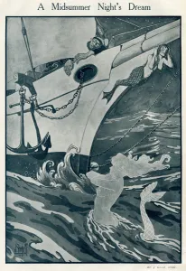 Chain Prints: Illustration, A Midsummer Nights Dream