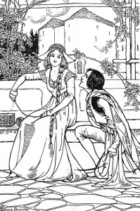Princes Prints: Illustration by Millicent Sowerby in the Tatler