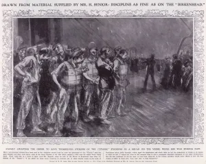 Titanic Prints: An illustration of the last moments of the Titanic