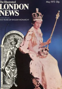 Featuring Prints: ILN front cover: Queen Elizabeth II