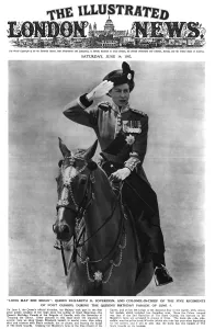 Birthday Prints: ILN front cover: Queen Elizabeth II