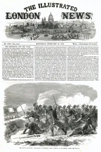 Austria Prints: ILN front cover - Schleswig Holstein war, 1864