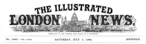 Newspaper Prints: ILN Masthead