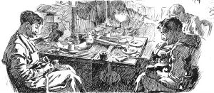 Table Prints: Immigrant Bootmakers at Work, London, 1904