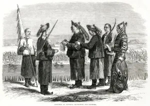 Racial Prints: Imperial Chinese mandarins and soldiers 1864
