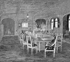 Saloon Prints: The Imperial Saloon, SY Livadia, 1880