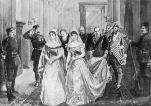 Romanov Prints: The Imperial wedding at St. Petersburg