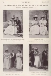 Characters Prints: The Importance of Being Earnest