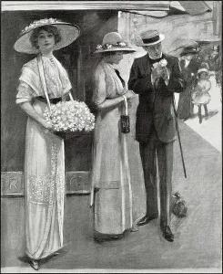 Street Prints: Inaugurating Alexandra Rose Day, 1912