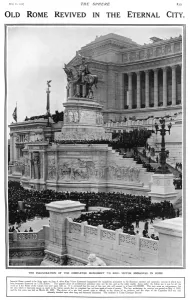Monument Prints: Inauguration of King Victor Emmanuel monument