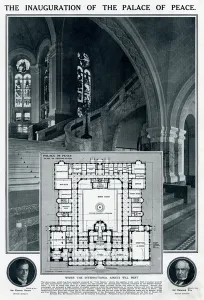 Floor Prints: Inauguration of the Palace of Peace, The Hague