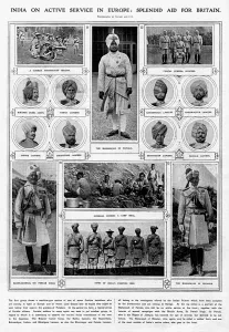 Groups Prints: India on active service during World War I