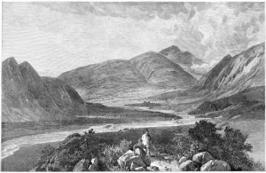 Mountains Prints: India Indus River