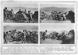 Firing Prints: Indian battery gun squad during World War I