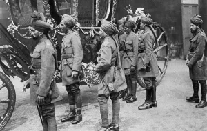 Cavalry Prints: Indian cavalry officers during World War I