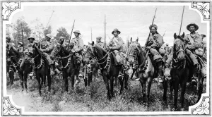 Armed Prints: Indian cavalry preparing to charge
