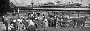 December Prints: Indian Immigrants at Vancouver Docks, Canada, 1907