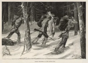 North West Prints: Indian Trappers / 1885