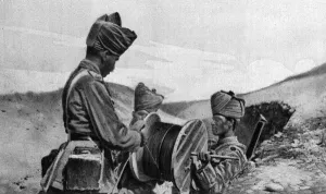 Laying Prints: Indian troops in Mesopotamia during World War I