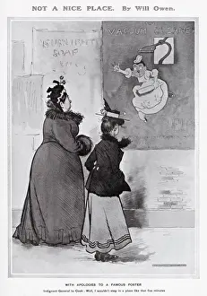 Cook Prints: Indignant General to Cook: Well I wouldn t stay in a place like that five minutes