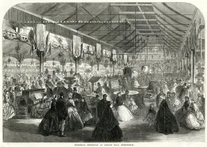 Images Dated 21st January 2019: Industrial Exhibition at Birmingham 1865