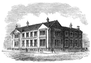 Industrial Prints: Industrial schools & working mens free schoolroom, Liverpool