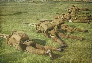 European Prints: Infantry of the Royal Welsh Fusiliers