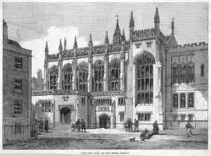 1870 Prints: Inner Temple Hall
