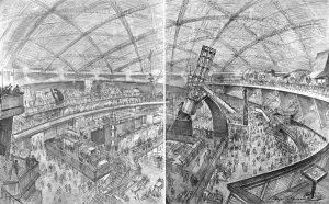 Discovery Prints: Inside the Dome of Discovery, Festival of Britain, London