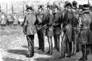 1881 Prints: Installation of the Constable of the Tower of London, 1881