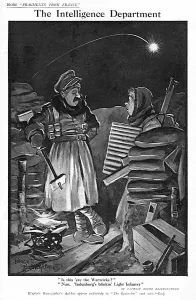 Warwick Prints: The Intelligence Department, by Bairnsfather