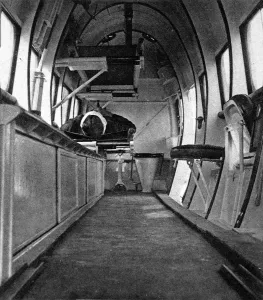 2004 Prints: The interior of a British air ambulance