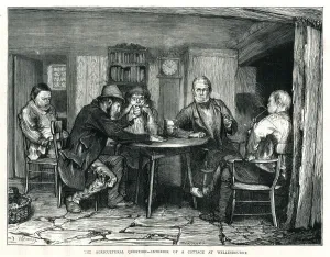 interior cottage wellesbourne 1872