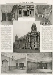 Exterior Prints: interior and exterior of War Office