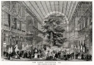 Works Prints: Interior of The Great Exhibition 1851